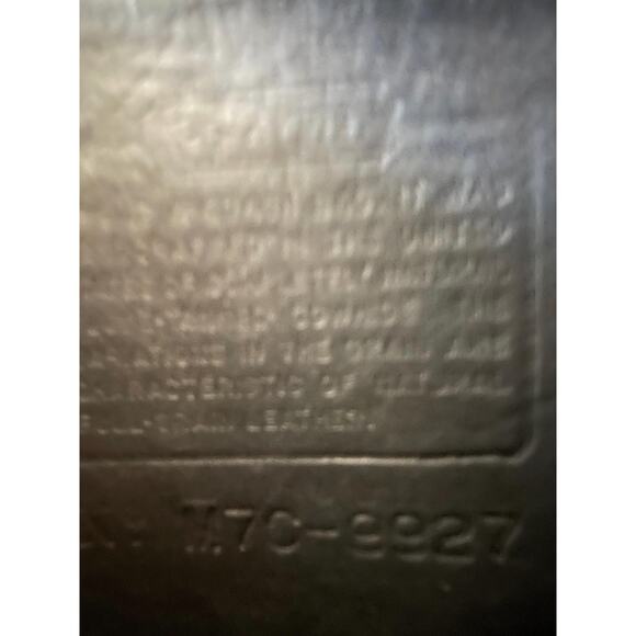 Vtg Coach Willis BLack Messenger CRosbody BAg 9927 - Picture 9 of 10